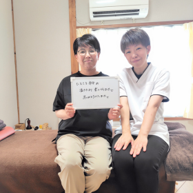 患者様との2ショット写真