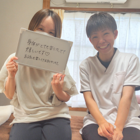 患者様との2ショット写真