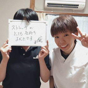 患者様との2ショット写真