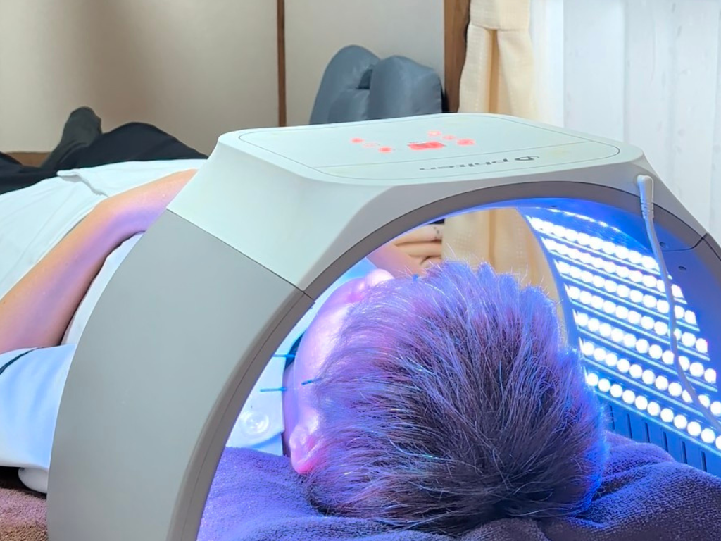 LEDドームの様子